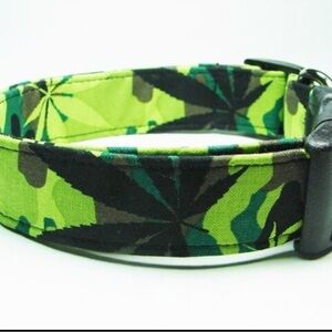 Green Camouflage dog collar shop